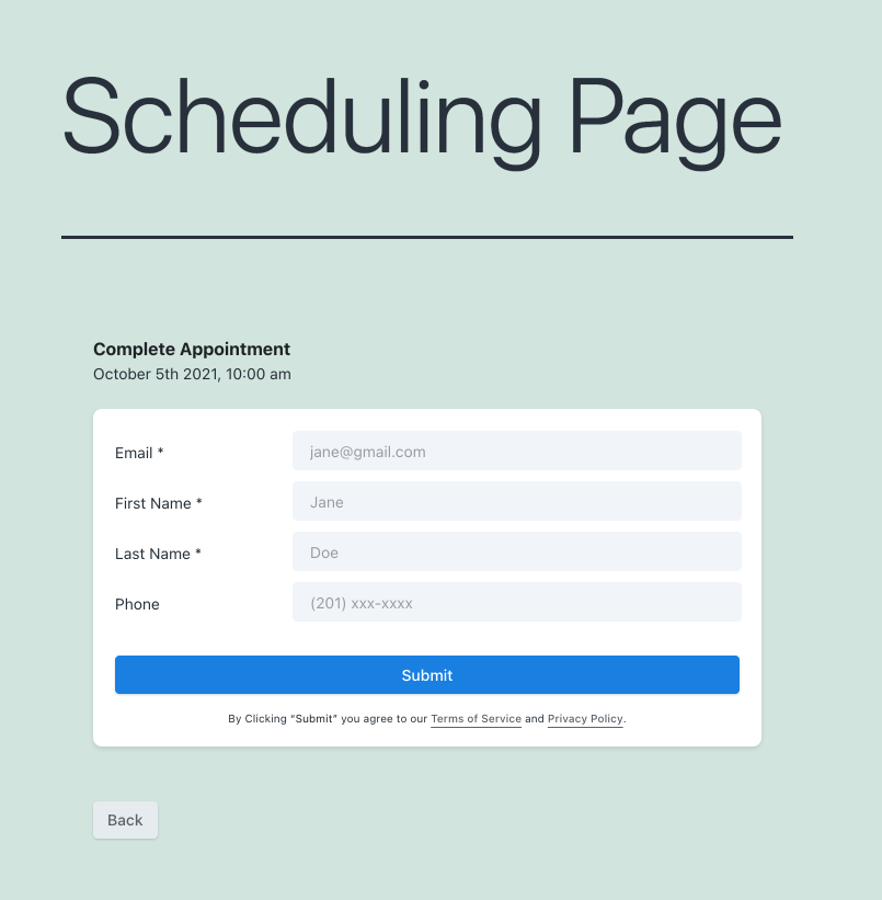 Capture customer details with WordPress