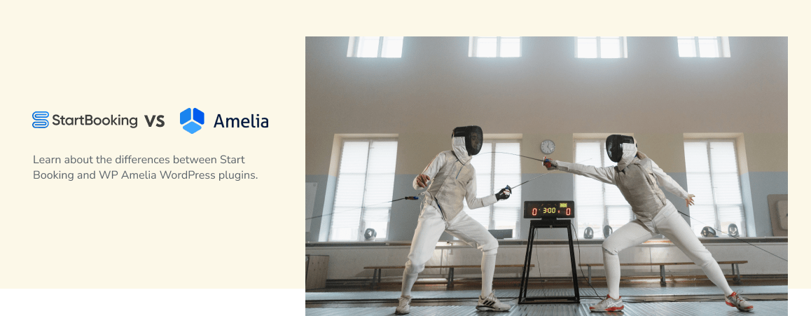 WP Amelia vs Start Booking WordPress Plugins