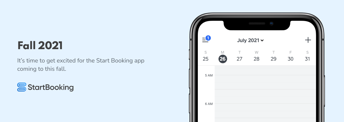 Start Booking Mobile App